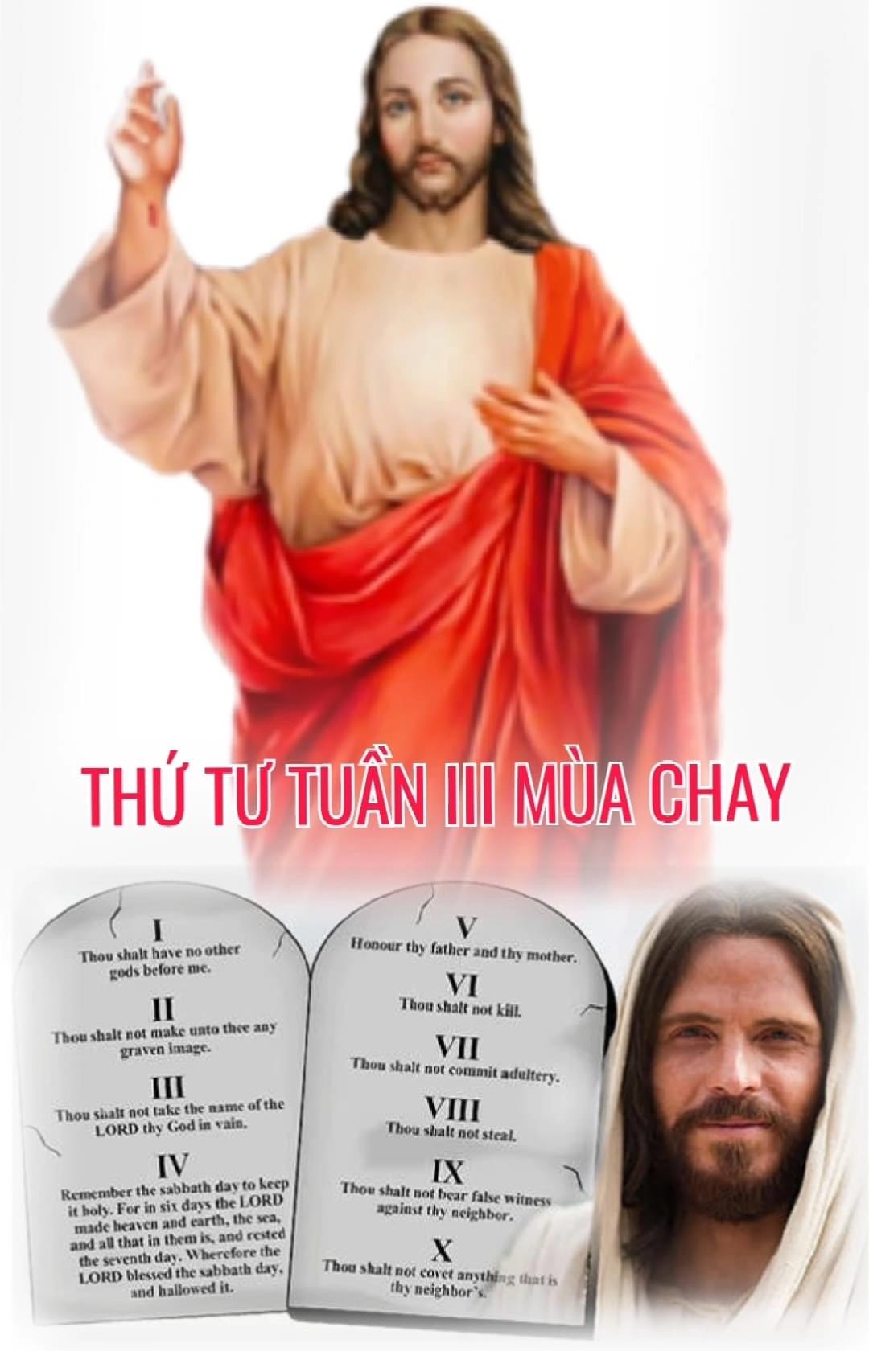 Thứ tư tuần 3 mùa chay